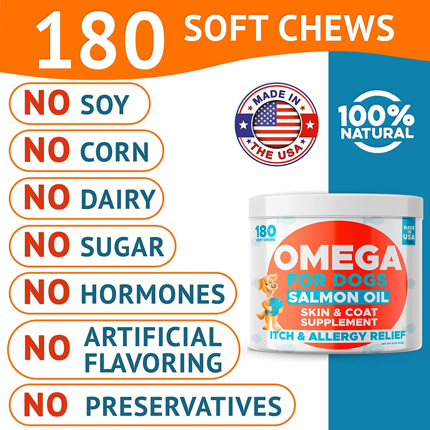 Omega 3 Skin&Coat Health Treats