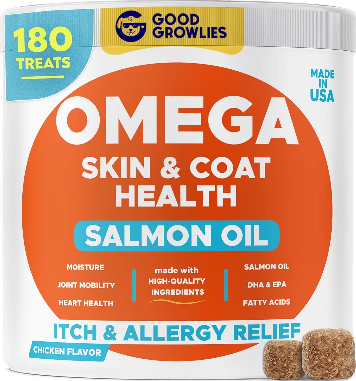 Omega 3 Alaskan Fish Oil Treats