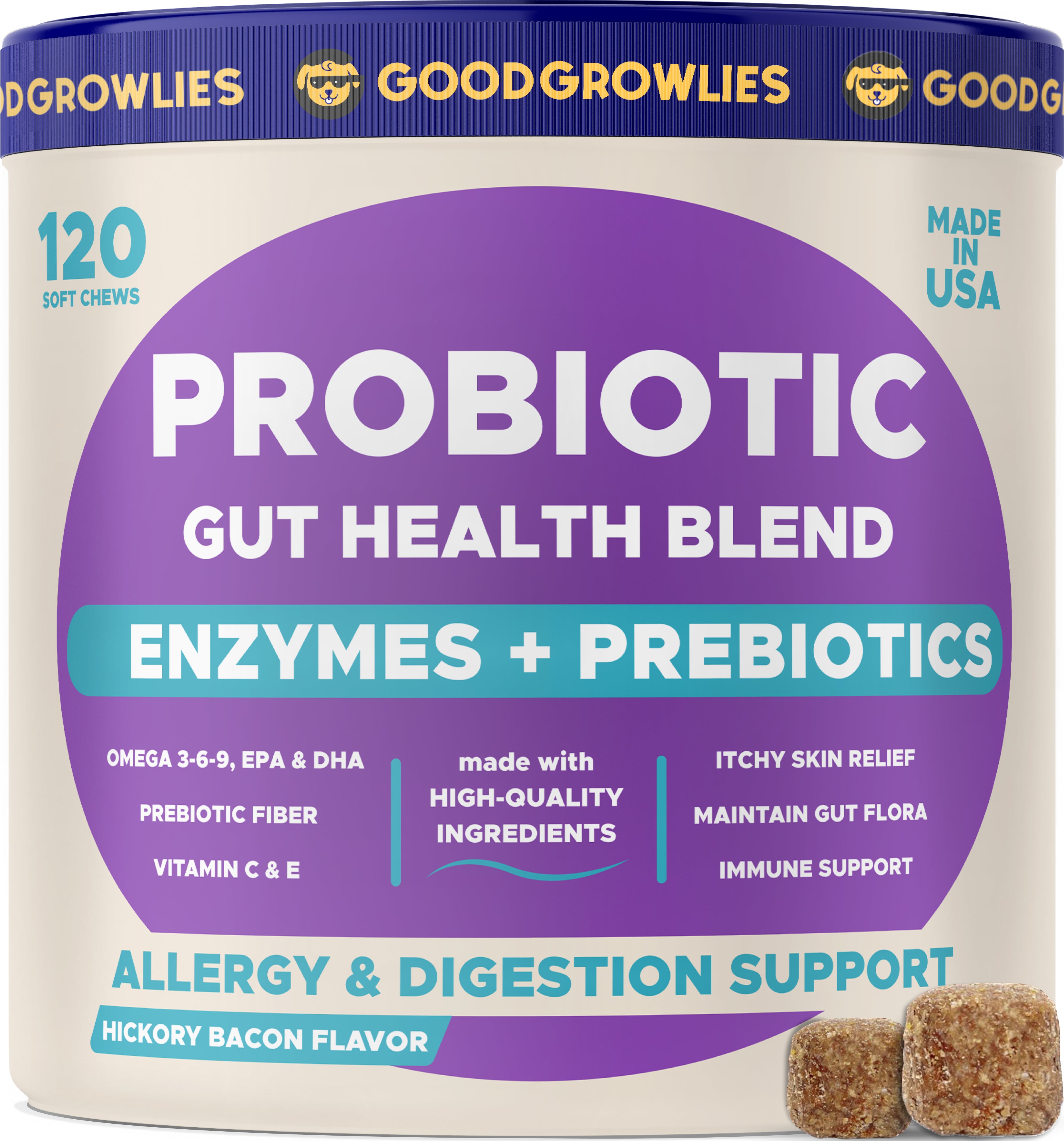 Vet-Created Probiotics (120ct)