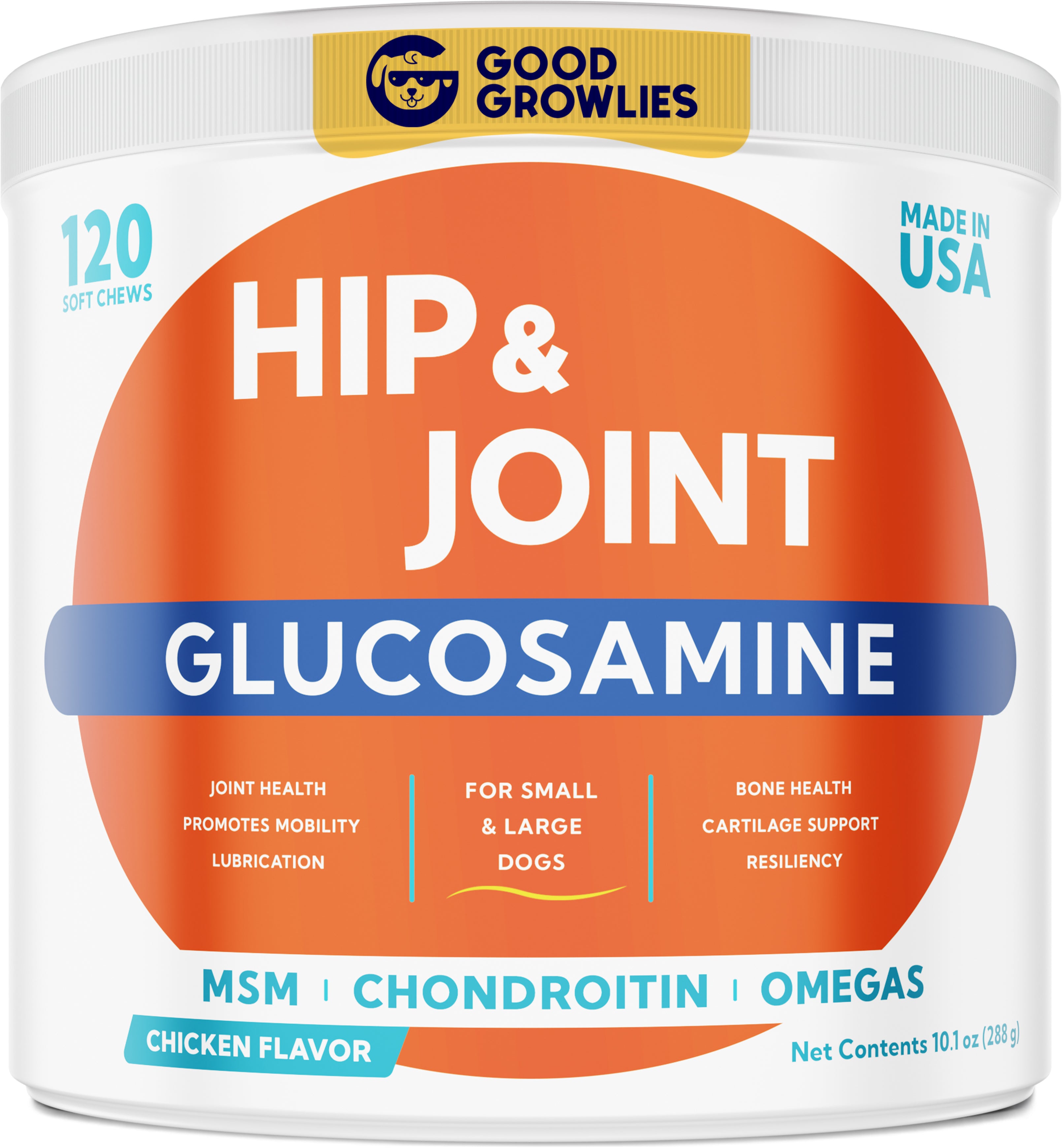 Mobility Glucosamine Treats for Dogs - Advanced Hip & Joint Supplement