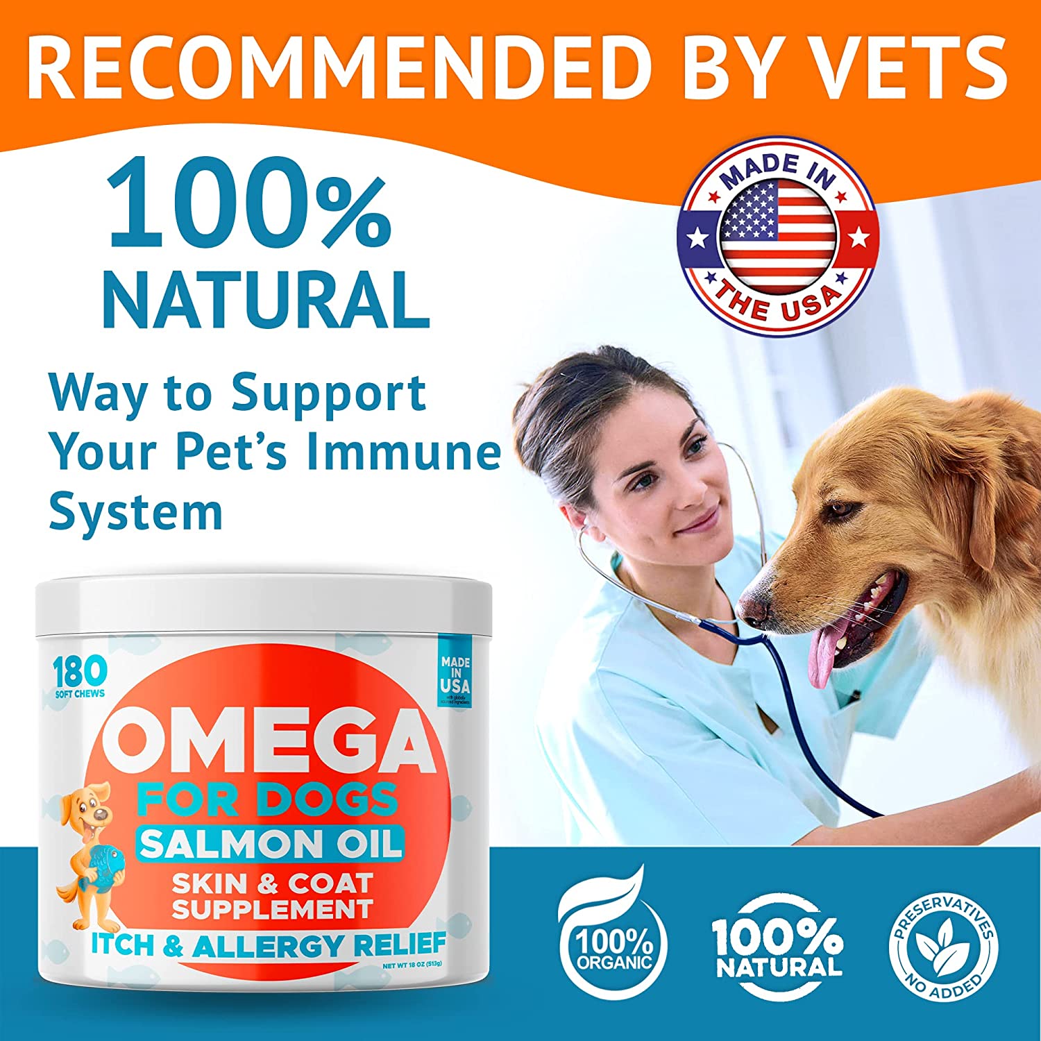 Omega 3 Skin&Coat Health Treats